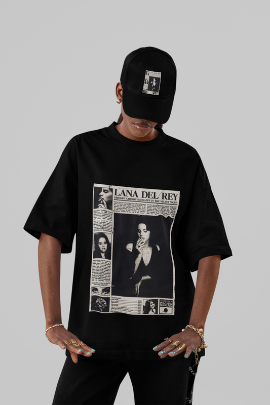 LANA DEL REY – Velvet Night Chronicles" Oversized Tee