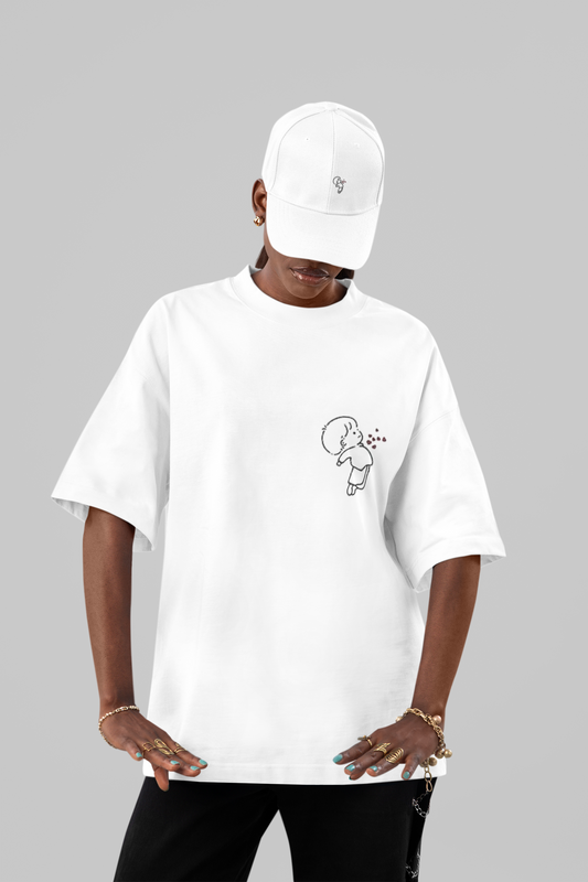 Blow Away" Oversized Tee