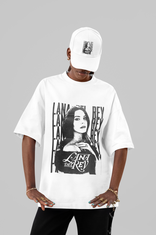 Lana Del Rey Oversized Graphic Tee