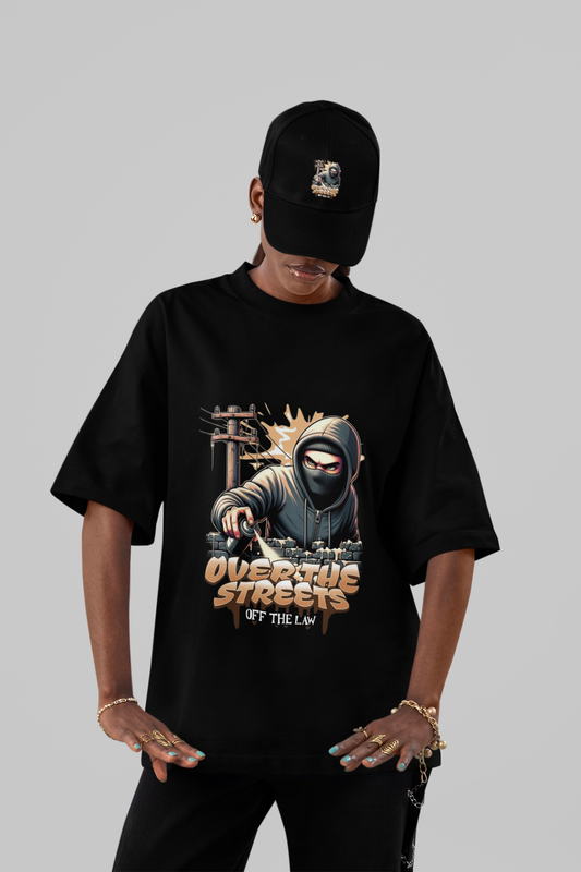 "Over the Streets" Urban Graffiti Tee