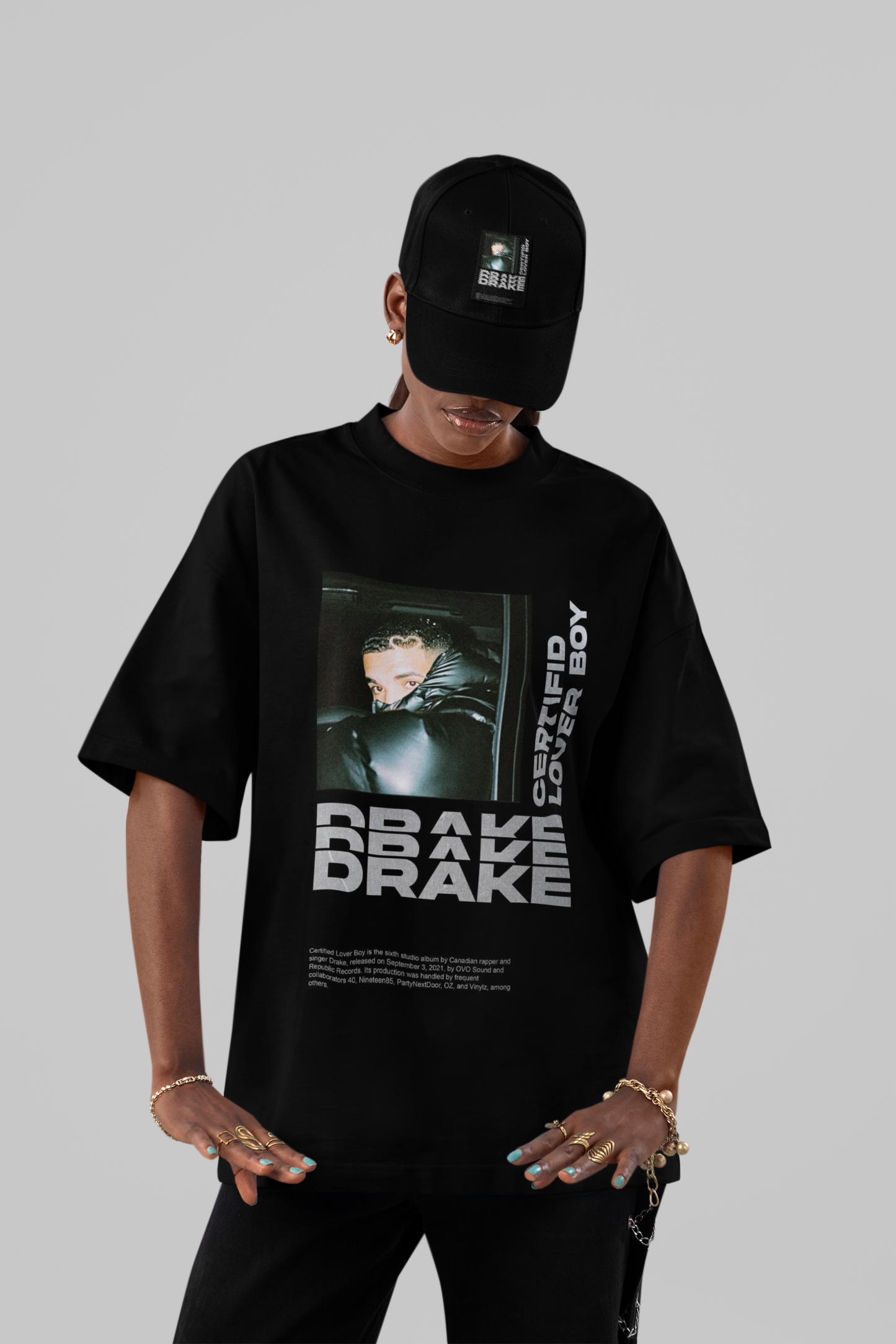 Certified Lover Boy" Drake Oversized Tee