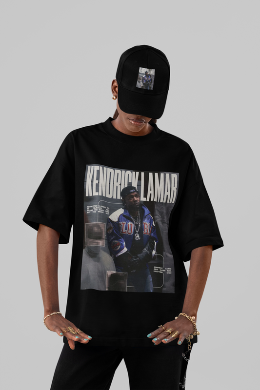 Kendrick Lamar Vintage-Style Oversized T-Shirt