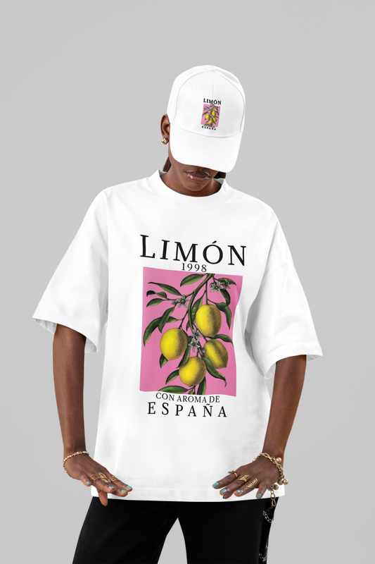 Limón Botanical Graphic Oversized Tee