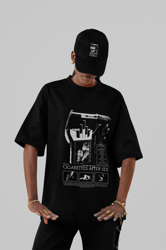 Cigarettes After Sex Black Graphic Tee
