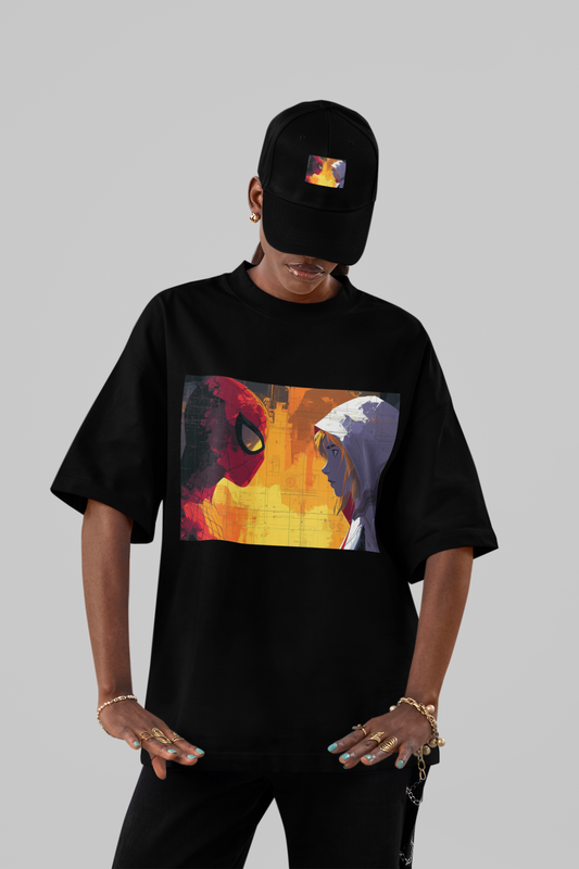 Spider-Verse Encounter Oversized Graphic Tee