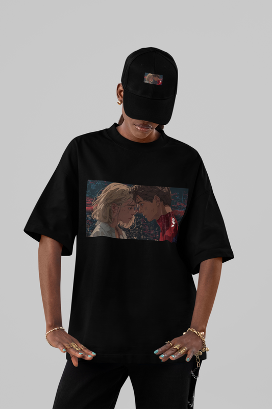 The Spider-Verse "Falling" Oversized Graphic Tee