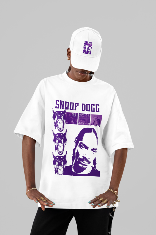Snoop Dogg Monochromatic Graphic Streetwear Tee