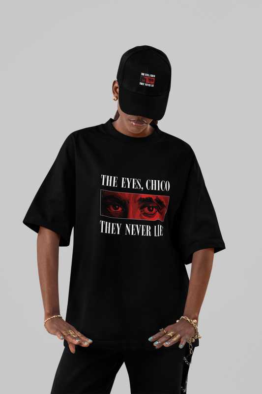 The Eyes, Chico" Iconic Oversized Graphic Tee