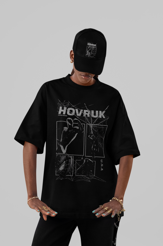 HOVRUK Web Panel Oversized T-Shirt