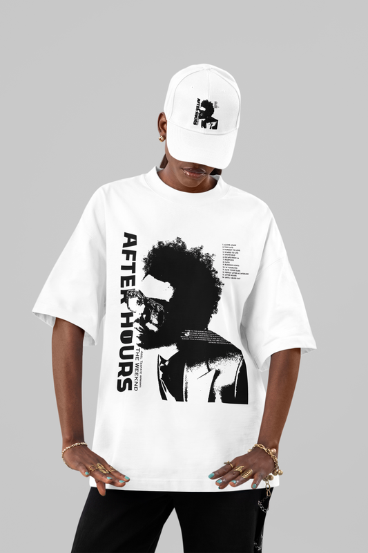 The Weeknd 'After Hours' Iconic Portrait Oversized T-Shirt