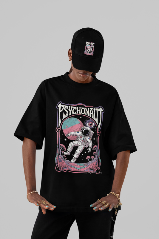 PSYCHONAUT Cosmic Voyager Oversized Graphic Tee