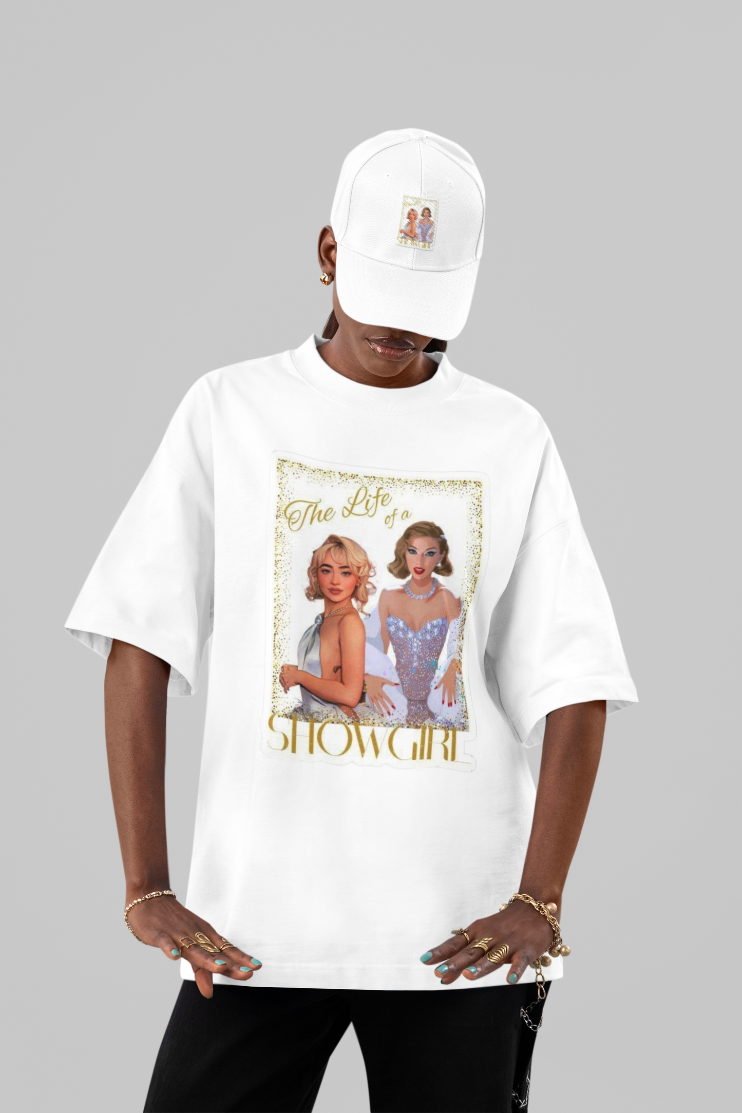 Diamond Showgirl Oversized Tee