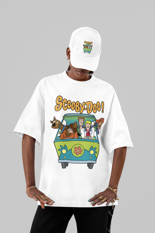 Scooby-Doo! Mystery Machine Classic Cartoon Oversized Tee
