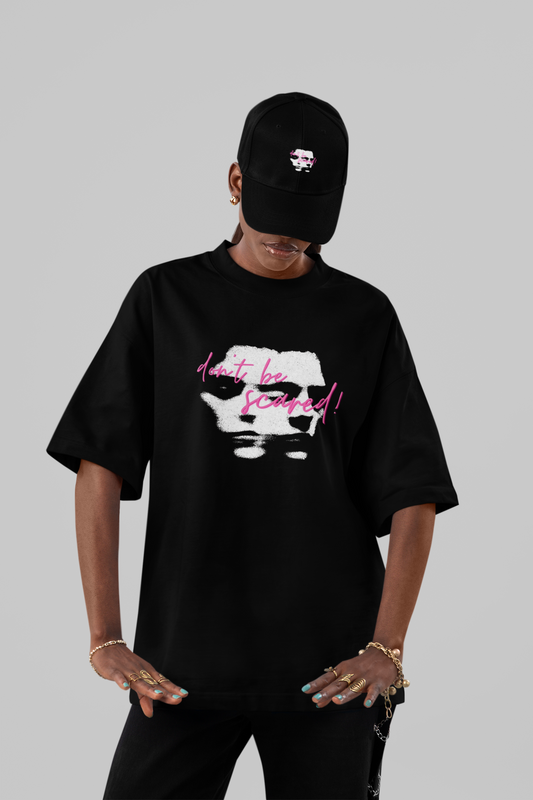 Don't Be Scared! Oversized Statement Tee
