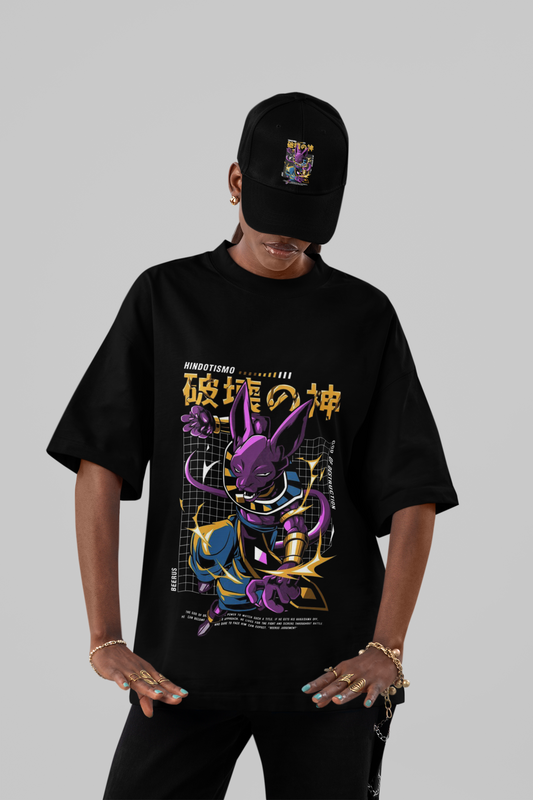 Beerus: God of Destruction Oversized Graphic Tee