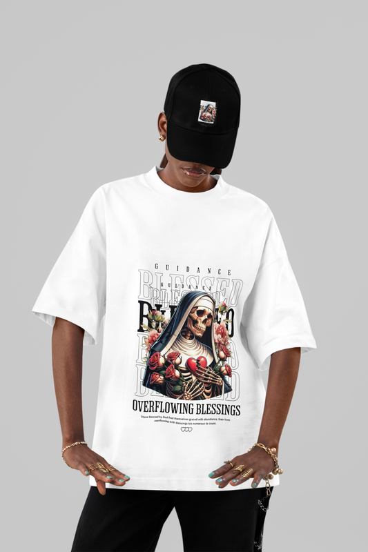 Overflowing Blessings Oversized Graphic Tee