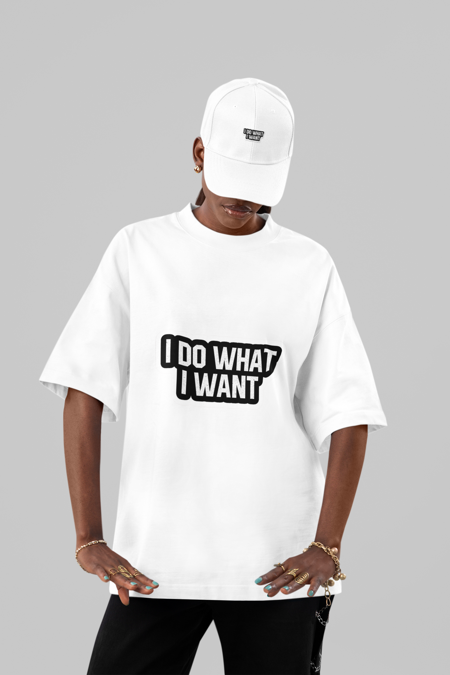 I Do What I Want  Oversized Tee