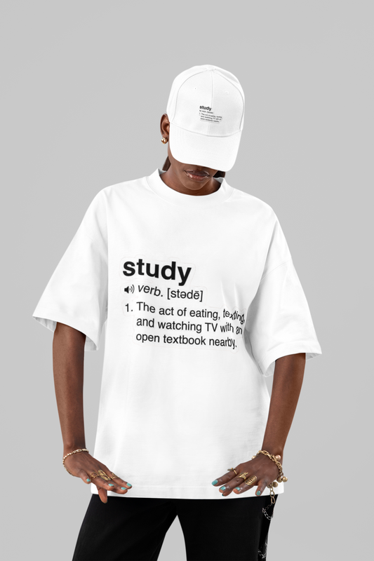 Study Mode Activate Oversized Tee