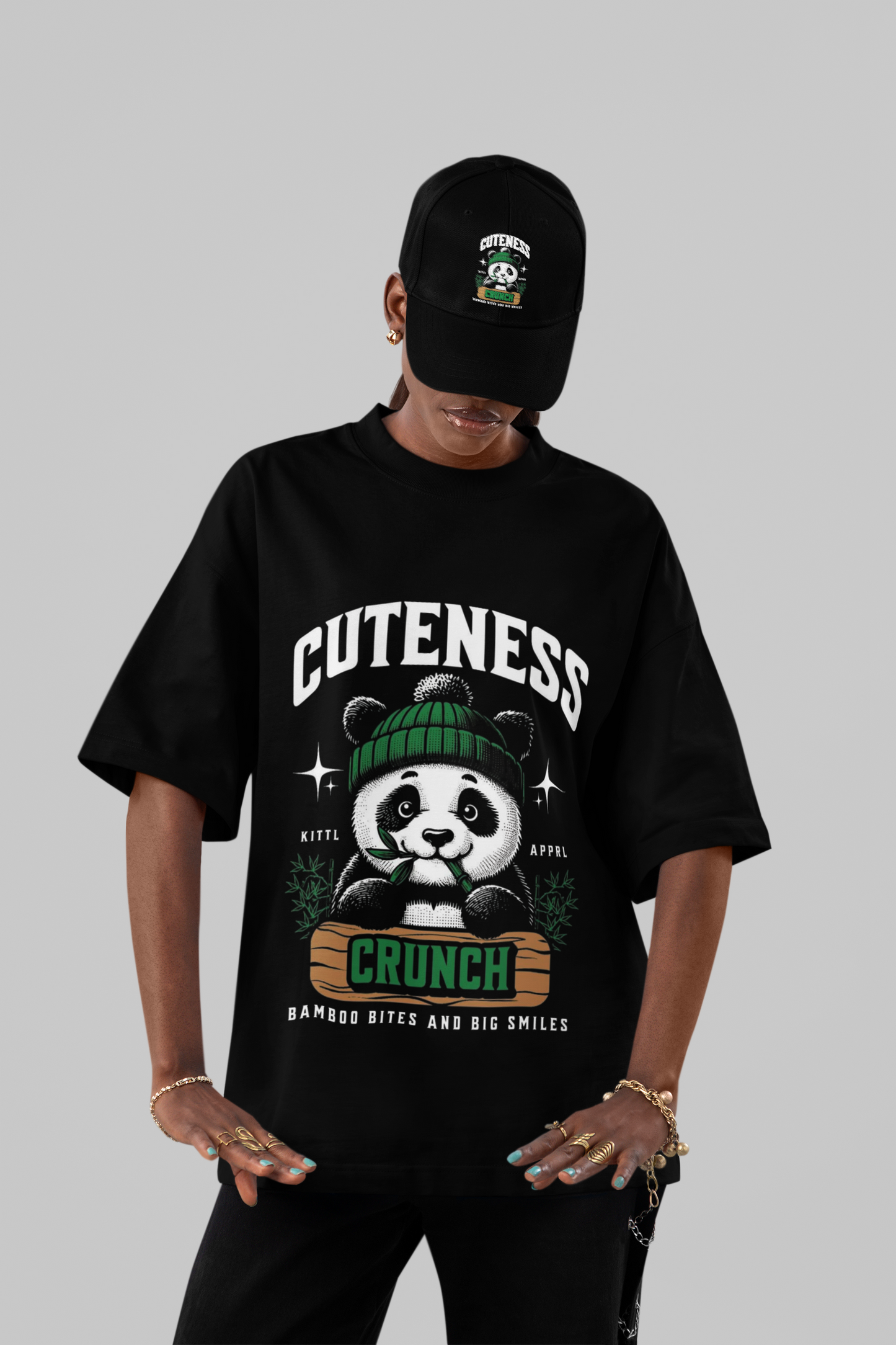 Cuteness Crunch Panda Tee