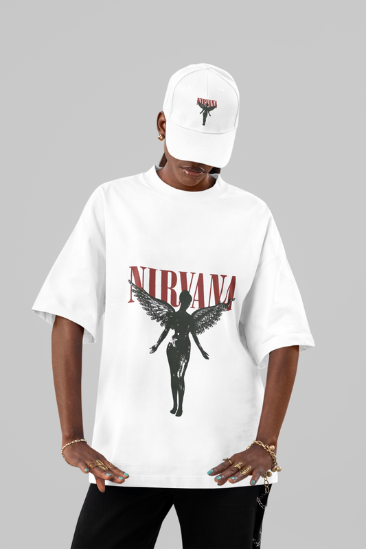 Nirvana Angel Oversized Tee