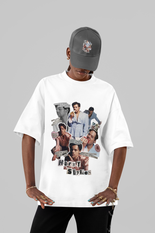 Harry Styles Collage Oversized T-Shirt