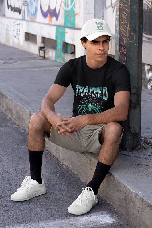 Trapped in My Web Tee