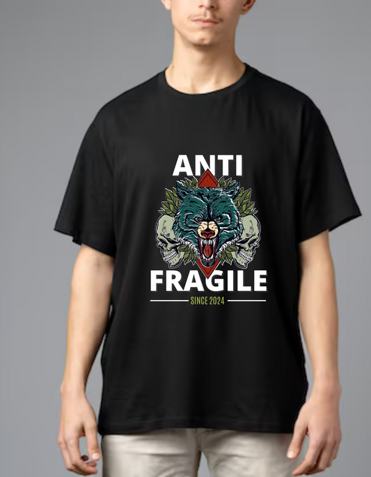 Alaseee "Anti-Fragile" Oversized Graphic Tee
