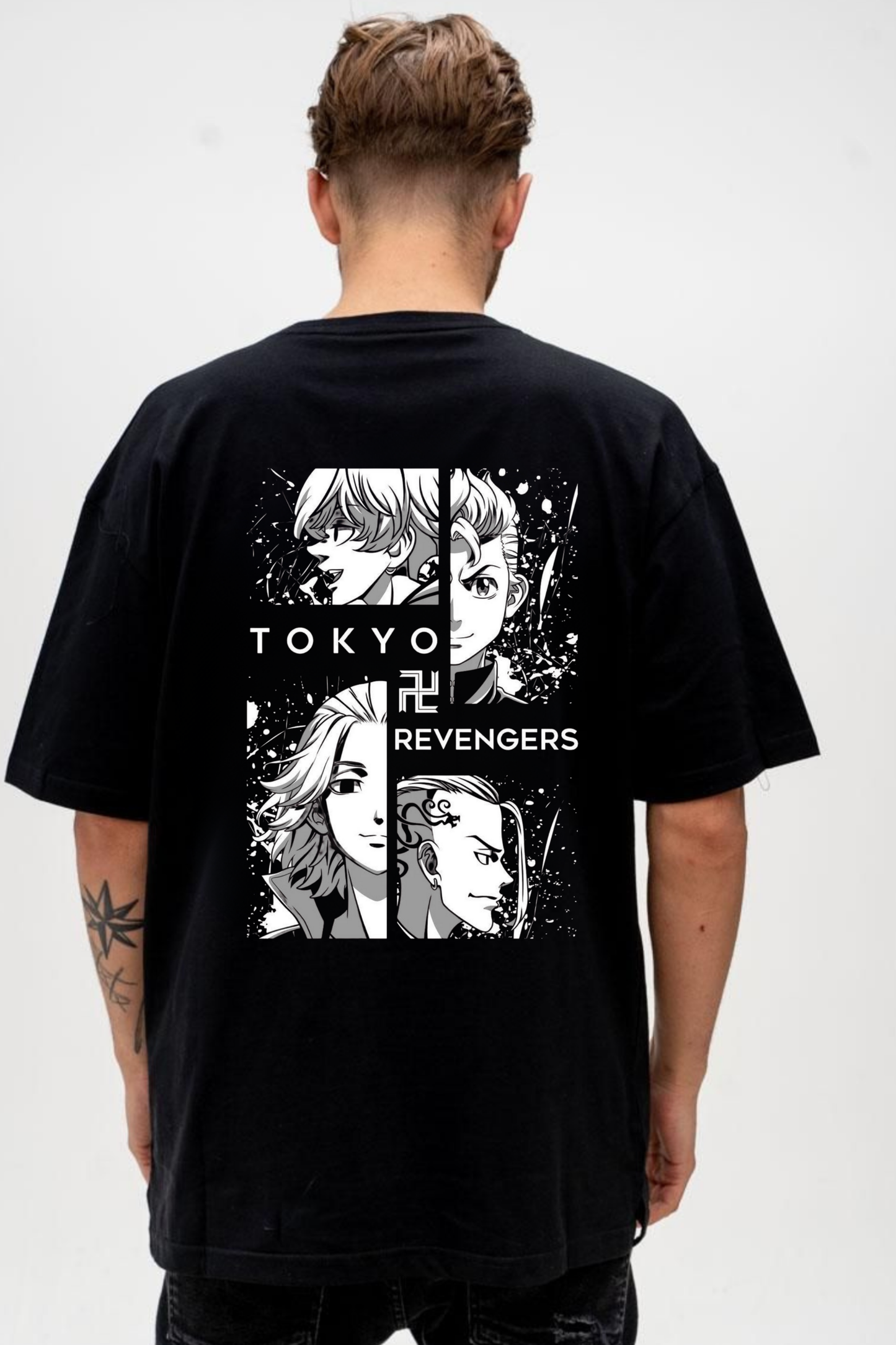 "Tokyo Revengers – Back Panel Manga Tee